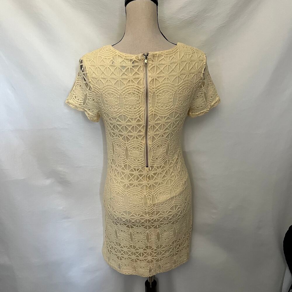 Lulus Love You For Eternity Shift Dress XS Crochet Fairy Coquette Cottagecore - Picture 8 of 14